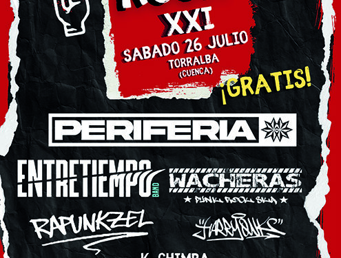 El festival Alcarria Rock celebra su XXI edición con entrada y acampada gratuitas en Torralba