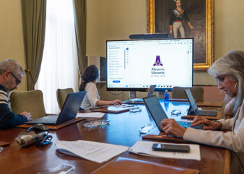 El logo de la marca turística ‘La Alcarria Literaria’ es un diseño de Eva Pérez Sanz