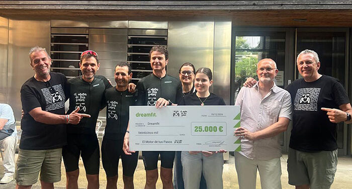 “El motor de tus pasos” completa el reto Cabanillas-Montpellier 1 “El motor de tus pasos” completa el reto Cabanillas-Montpellier