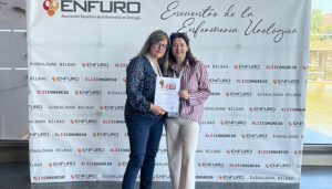 Enfermeras de la Gerencia del Área Integrada de Cuenca, premiadas por la Asociación Española de Enfermería Urológica