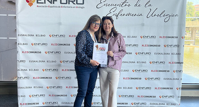 Enfermeras de la Gerencia del Área Integrada de Cuenca, premiadas por la Asociación Española de Enfermería Urológica