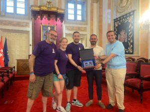 Gigantes y cabezudos en Alacla de Henares