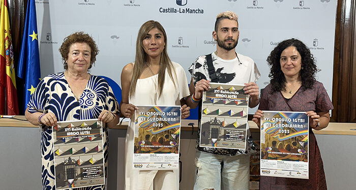 Gobierno regional y Diputación de Guadalajara suman esfuerzos para celebrar el XVI Orgullo de Guadalajara con la Asociación WADO LGTBI