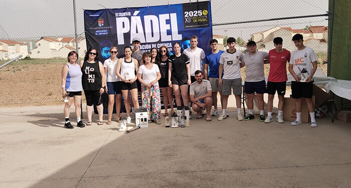 Gran fiesta del pádel la vivida este fin de semana en Mota del Cuervo en la tercera del Circuito Diputación de Cuenca