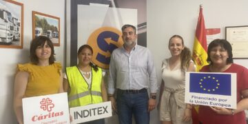Informadsa, Family Cash, Grupo Logístico Santos y Alcampo participan en el proyecto “Formación en Empresas” de Cáritas Diocesana de Guadalajara