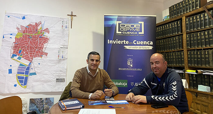 Invierte en Cuenca se reúne con el alcalde de Casasimarro para ayudar a su desarrollo industrial 1 Invierte en Cuenca se reúne con el alcalde de Casasimarro para ayudar a su desarrollo industrial