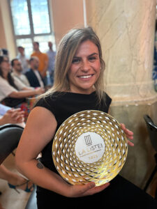 La Federación de Turismo y Hostelería de Guadalajara felicita a Fátima Gismero por su premio en la Liste Pastry Special Awards 2025