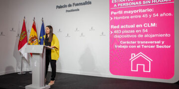 La Junta activa una estrategia transversal para reducir al 50 por ciento las personas sin hogar en Castilla-La Mancha antes de 2030