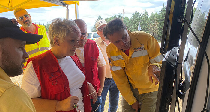 La Junta desarrolla un simulacro de incendio forestal con evolución a nivel 1 en Tamajón y La Mierla para perfeccionar la respuesta y coordinación en emergencias 1 La Junta desarrolla un simulacro de incendio forestal con evolución a nivel 1 en Tamajón y La Mierla para perfeccionar la respuesta y coordinación en emergencias