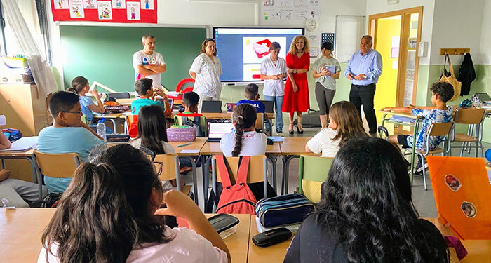 La Junta impulsa la formación en reanimación cardiopulmonar entre el alumnado del CEIP ‘San Roque’ de Horche