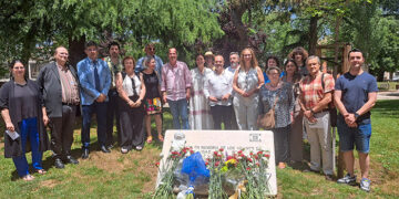 La Junta participa en el homenaje a las personas de Guadalajara deportadas a campos de concentración nazi