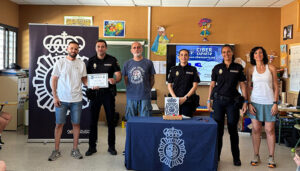 La Policía Nacional hace entrega de los últimos carnés de Ciberexpert@ de este curso en la provincia de Guadalajara