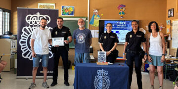 La Policía Nacional hace entrega de los últimos carnés de Ciberexpert@ de este curso en la provincia de Guadalajara