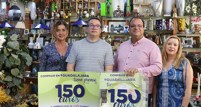 La campaña de comercio local de primavera reparte más de 12.000 euros en premios en Guadalajara