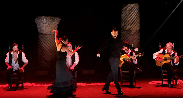 La fuerza de Sara Baras abre el ciclo de espectáculos de Actuamos en Patrimonio logrando llenar el teatro de Segóbriga 1 La fuerza de Sara Baras abre el ciclo de espectáculos de Actuamos en Patrimonio logrando llenar el teatro de Segóbriga