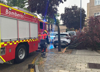La intensa tormenta caída en Cuenca deja varias intervenciones de los bomberos