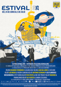 La mexicana Nereida Dusten y el conquense José An. Montero firman el cartel de Estival Cuenca 25