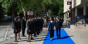 La subdelegada del Gobierno en Guadalajara rinde homenaje a las víctimas del terrorismo en la Policía Nacional y recuerda que “no hay democracia sin memoria”