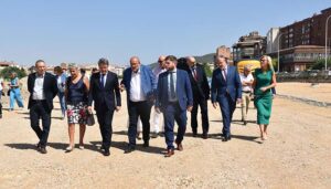 Las obras del parking de Casablanca se acercan al ecuador y las del del Paseo del Ferrocarril superan el 30% de ejecución