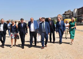 Las obras del parking de Casablanca se acercan al ecuador y las del del Paseo del Ferrocarril superan el 30% de ejecución