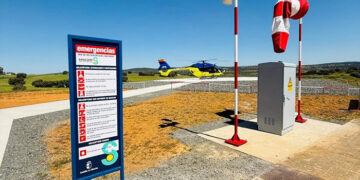 Licitadas las obras de construcción de la helisuperficie para transporte sanitario de Las Mesas
