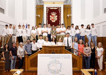 Los institutos Agustiniano de la capital y Alejo Vera de Marchamalo, ganadores de la VII Liga de Debate Escolar de Guadalajara