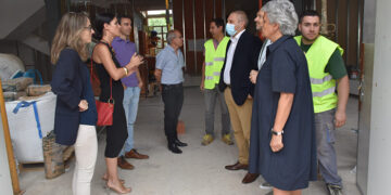 Martínez Chana destaca el avance de las obras del edificio sociosanitario de Villanueva de la Jara con una inversión de casi un millón de euros