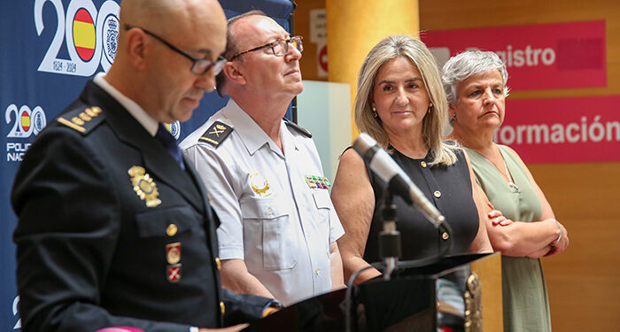 Milagros Tolón alaba la “trayectoria ejemplar, los méritos, la capacidad de liderazgo y la cercanía” de Francisco Sánchez, nuevo comisario de la Policía Nacional en Cuenca