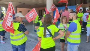 Nueva jornada de paro en el transporte sanitario de la región con un 100% de seguimiento