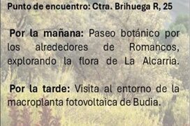 Paseo botánico por la Alcarria para conocer mejor los paisajes y la flora alcarreña