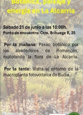 Paseo botánico por la Alcarria para conocer mejor los paisajes y la flora alcarreña