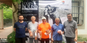 Pedroñeras acogió con éxito la Copa de Boleo Diputación de Cuenca