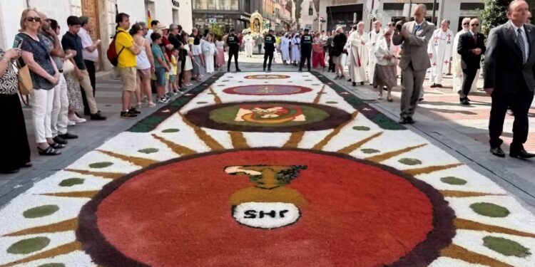 Guadalajara celebra el Corpus Christi con mucho calor, solemnidad y tradición