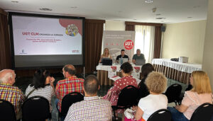 UGT CLM analiza en una Jornada en Cuenca los riesgos laborales en el sector del comercio