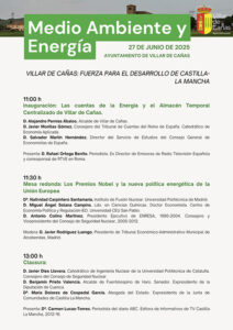 Villar de Cañas acoge una jornada sobre medio ambiente y energía con destacados ingenieros nucleares, economistas, políticos y periodistas