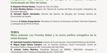 Villar de Cañas acoge una jornada sobre medio ambiente y energía con destacados ingenieros nucleares, economistas, políticos y periodistas