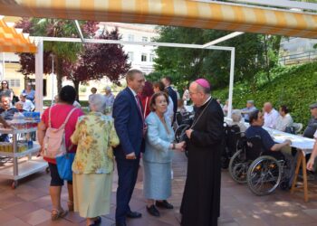 La Diputación de Cuenca celebra la festividad de su patrón con los usuarios de la residencia Sagrado Corazón