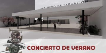 El Ayuntamiento de Tarancón inaugura la rehabilitada plaza del Auditorio con el concierto de verano de la banda de música