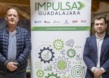 Almonacid de Zorita destaca su valioso patrimonio histórico y el crecimiento del polígono industrial 'El Retamar' en una reunión mantenida con Impulsa Guadalajara