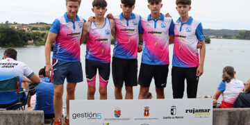 Buen papel de los cadetes del Club Piragüismo Cuenca en el Campeonato de España de Sprint Jóvenes Promesas
