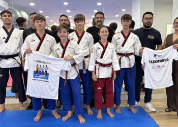 Cinco taekwondistas del Club Víctor Herrera se preparan para el Mundial de Corea con el apoyo de la Mancomunidad Vega del Henares