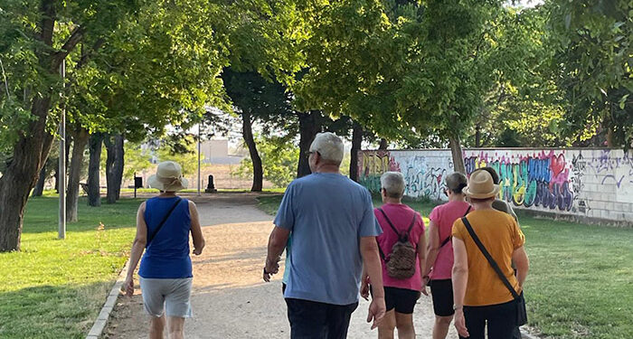 Comienza en Cabanillas la iniciativa de los “paseos saludables para mayores” 1 Comienza en Cabanillas la iniciativa de los “paseos saludables para mayores”