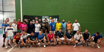 Daniel Hervás y Juan Ramón Ors consiguen el triunfo en el torneo de frontenis de gran nivel celebrado en Tinajas