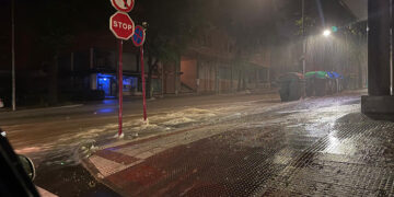El Ayuntamiento de Guadalajara responde a las incidencias ante la fuerte tormenta con granizo registrada anoche