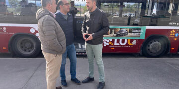 El PP en el Ayuntamiento de Cuenca denuncia el abandono de la marquesina de las lanzaderas al AVE