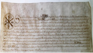 El Privilegio Rodado de Alfonso X concedió a la ciudad de Guadalajara dos ferias, documento del mes del Archivo Munucipal