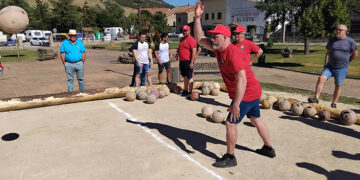 El equipo de bolos de Uña consigue la victoria y mantiene su segunda posición en el Circuito de Bolos de la Serranía tras Valdemoro de la Sierra