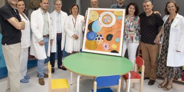 Con la entrega de una nueva obra del proyecto ‘Museo de la Pecera’, el Aula Hospitalaria de Guadalajara finaliza un curso en el que han atendido a más de 300 escolares
