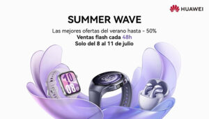 Huawei celebra la llegada del verano con promociones de hasta el 50% en dispositivos seleccionados