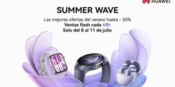 Huawei celebra la llegada del verano con promociones de hasta el 50% en dispositivos seleccionados